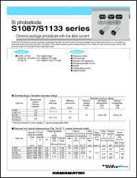 Click here to download S1087-01 Datasheet
