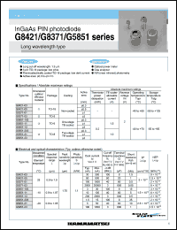 Click here to download G8421 Datasheet