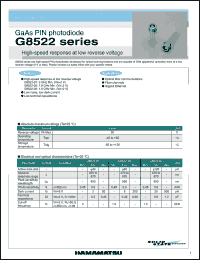 Click here to download G8522 Datasheet