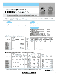 Click here to download G8605 Datasheet