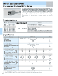 Click here to download H5784-03 Datasheet