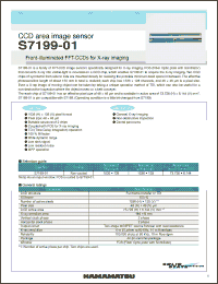 Click here to download S7199-01 Datasheet