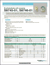 Click here to download S8745-01 Datasheet