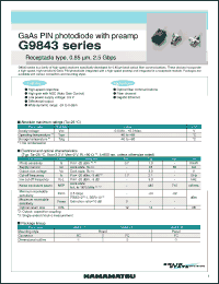 Click here to download G9843-32 Datasheet