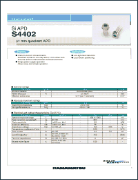 Click here to download S4402 Datasheet