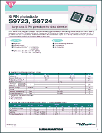 Click here to download S9724 Datasheet