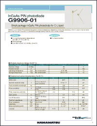 Click here to download G9906-01 Datasheet