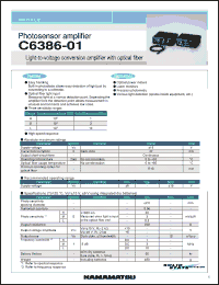 Click here to download C6386-01 Datasheet