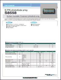 Click here to download S8558 Datasheet