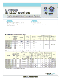 Click here to download S1227 Datasheet