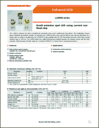 Click here to download L10596-02 Datasheet