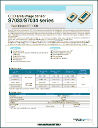 Click here to download S7033-0907 Datasheet