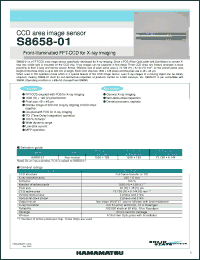 Click here to download S8658-01 Datasheet