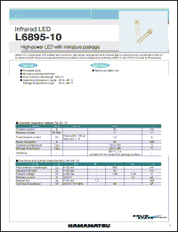 Click here to download L6895-10_06 Datasheet