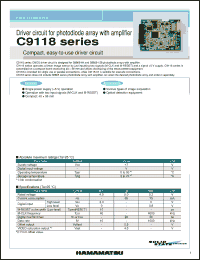 Click here to download C9118_05 Datasheet