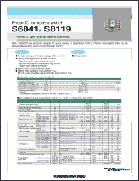 Click here to download S8119 Datasheet