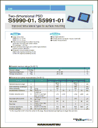 Click here to download S5991-01 Datasheet