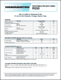 Click here to download R550_06 Datasheet