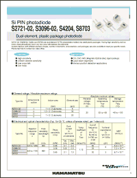 Click here to download S8703 Datasheet