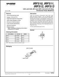 Click here to download IRF512 Datasheet