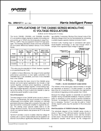 Click here to download CA3085 Datasheet