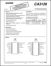 Click here to download CA3126M1 Datasheet