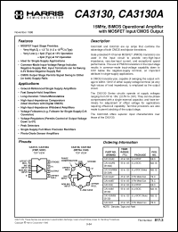 Click here to download CA3130AM Datasheet