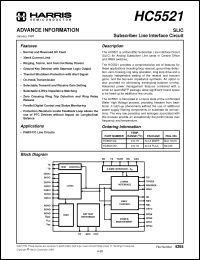 Click here to download HC5521CM Datasheet