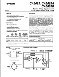 Click here to download CA3085BE Datasheet