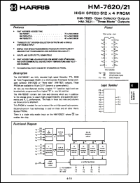 Click here to download HM1-7621 Datasheet