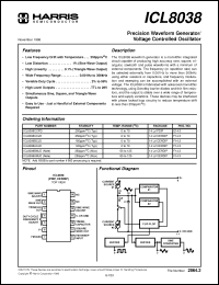 Click here to download ICL8038AMJD Datasheet