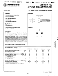 Click here to download BYW51-100 Datasheet