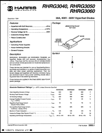 Click here to download RHRG3040 Datasheet