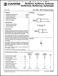 Click here to download RURD410S Datasheet