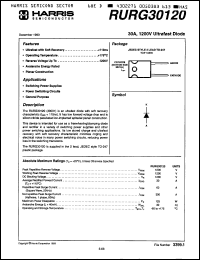Click here to download RURG30120 Datasheet