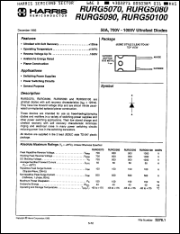 Click here to download RURG50100 Datasheet