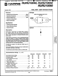 Click here to download RURU10050 Datasheet