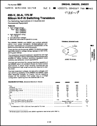 Click here to download 2N6249 Datasheet