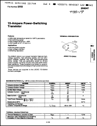 Click here to download 2N6547 Datasheet