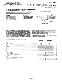 Click here to download MJE13004 Datasheet
