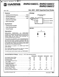 Click here to download RHRG1540CC Datasheet