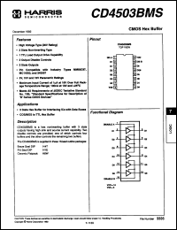 Click here to download CD4503BEX Datasheet