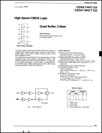 Click here to download CD74HCT125M96 Datasheet