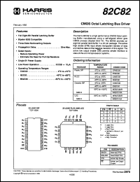 Click here to download MR82C82/883 Datasheet