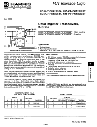 Click here to download CD74FCT2952AM Datasheet