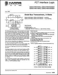 Click here to download CD54FCT643E Datasheet