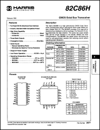 Click here to download MD82C86H/883 Datasheet
