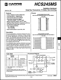 Click here to download HCS245DMSH Datasheet