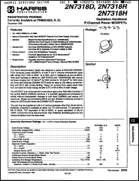 Click here to download 2N7318H Datasheet