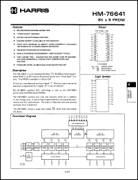 Click here to download HM1-76641-5 Datasheet